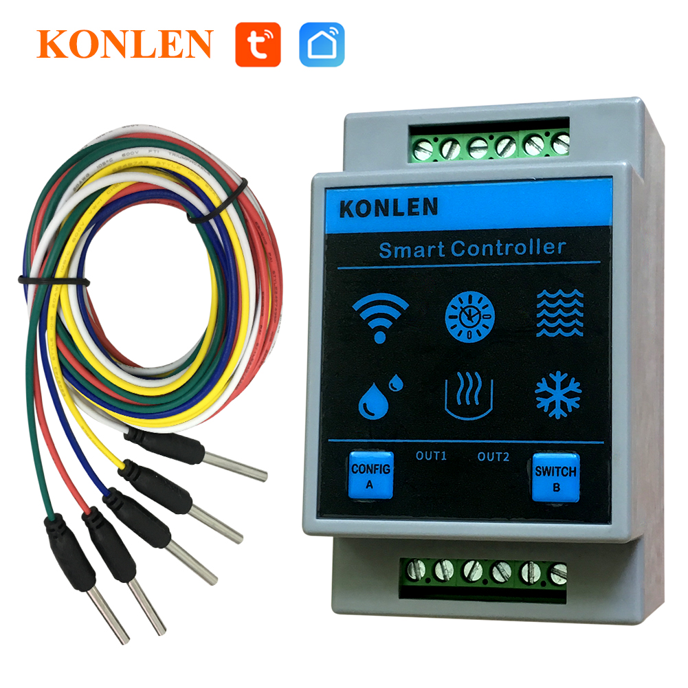 Water Alarm Sensor - KONLEN Tuya Water Level Sensor WIFI