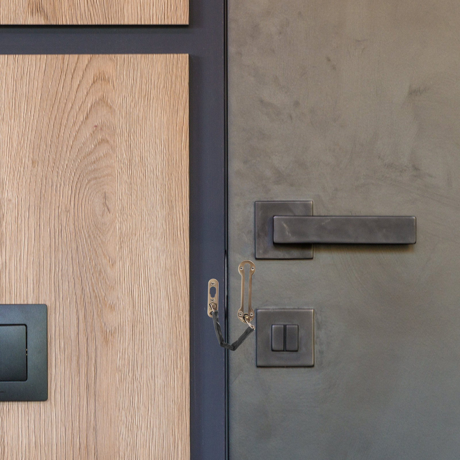 Heavy Duty Stainless Steel Doo - đánh giá và giá Security Chain Door