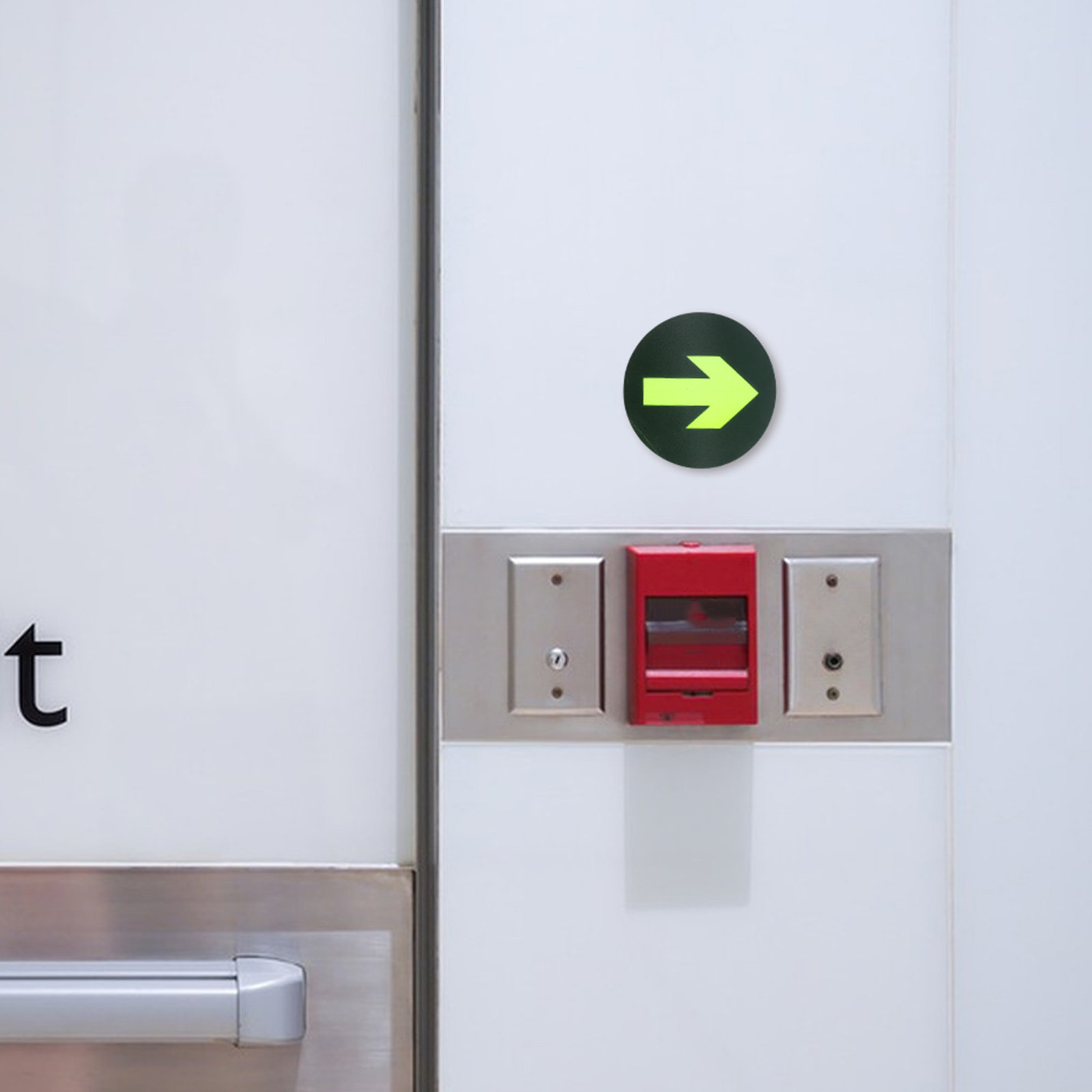 10Pcs Waterproof Night Visibil - đánh giá và giá Emergency Exit Sign