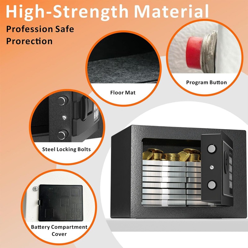 Digital Electronic Safe Box wi - đánh giá và giá Lockbox Key Secure