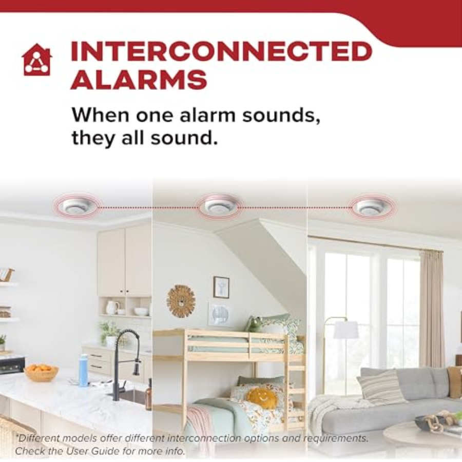 Smoke Detector for home safety - đánh giá và giá Smoke Detector Interconnected