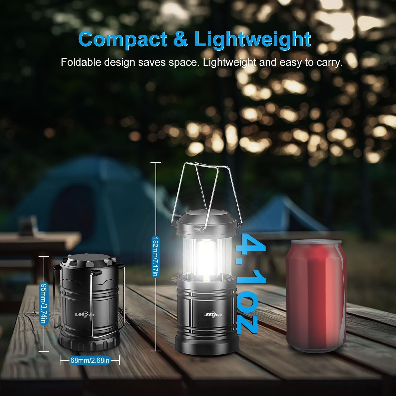 LED Camping Lantern, Battery O - đánh giá và giá Power Outage Light