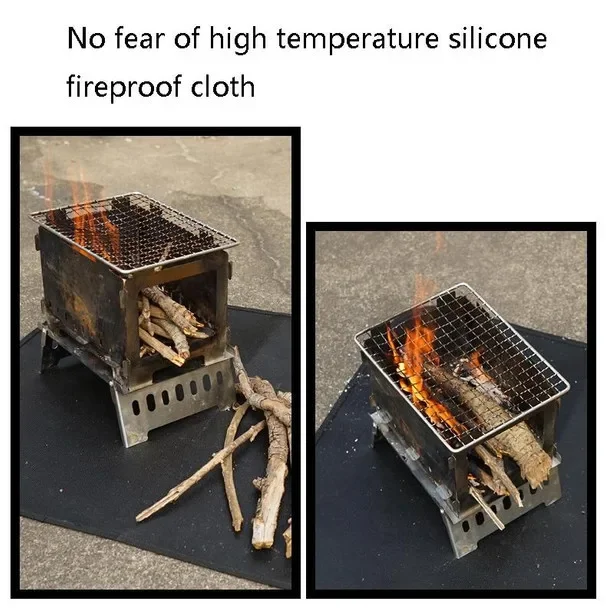 Outdoor Camping Silicone Firep - đánh giá và giá Fire Blanket Kitchen