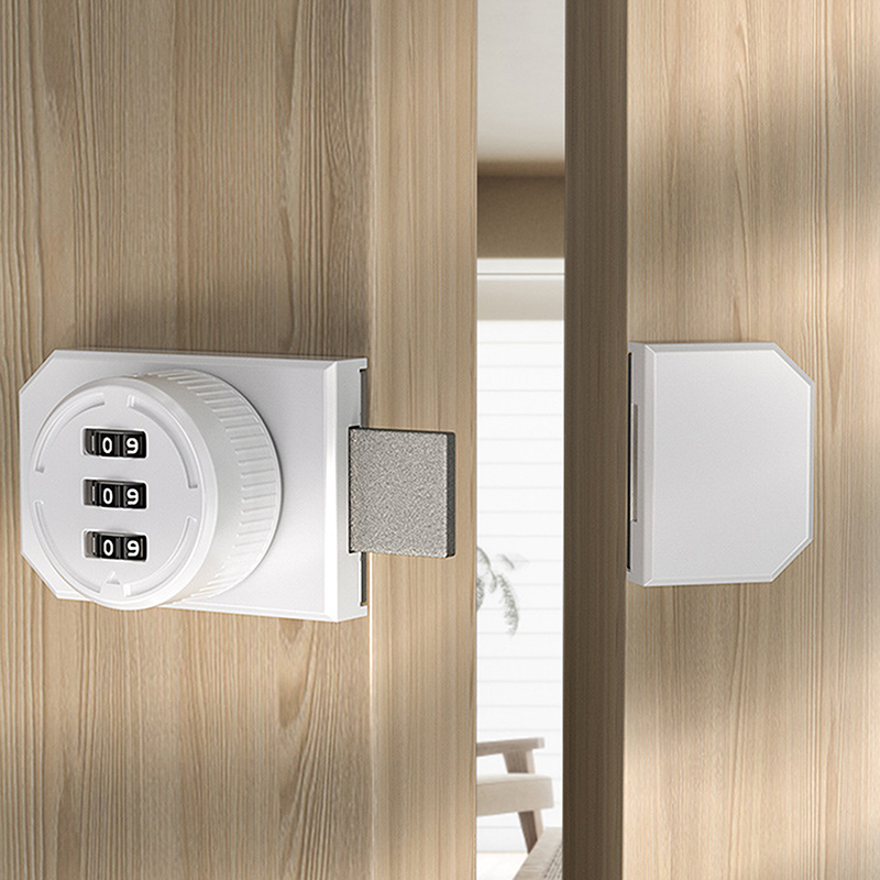 1 Set No-Punch Combination Doo - đánh giá và giá Medicine Cabinet Lock