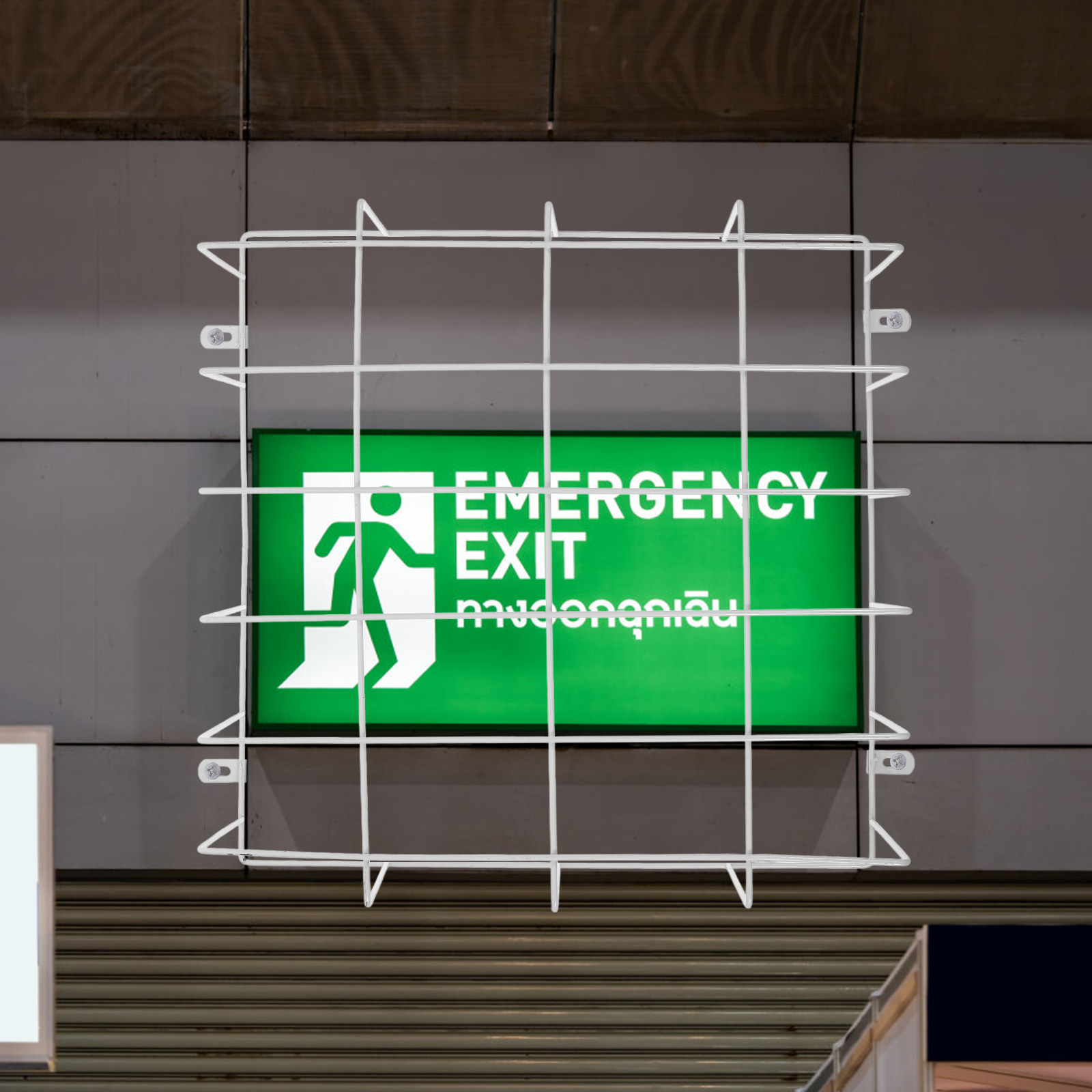 Emergency Exit Light Stainless - đánh giá và giá Emergency Exit Sign