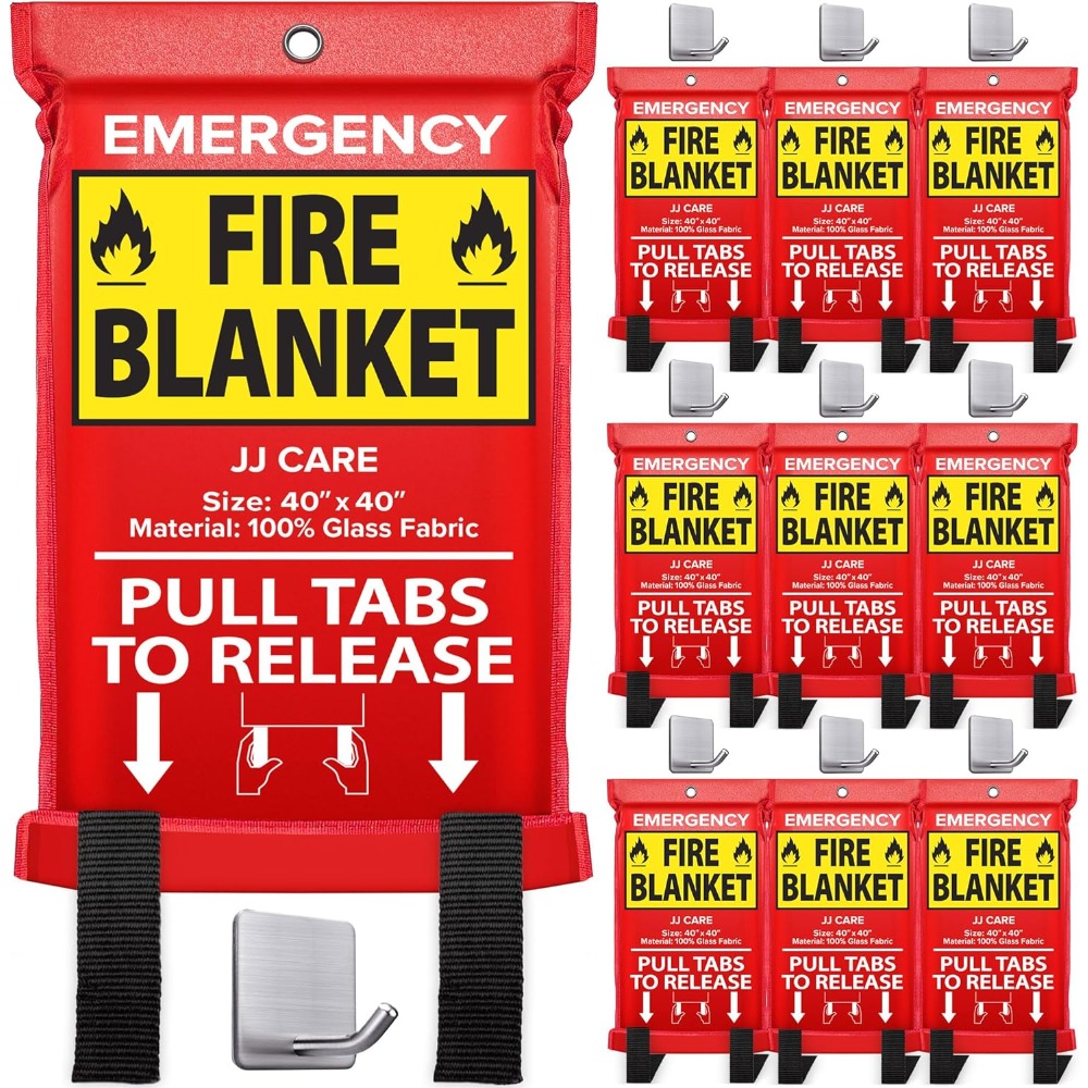 Fire Blanket – 10 Packs with H - đánh giá và giá Fire Blanket Kitchen