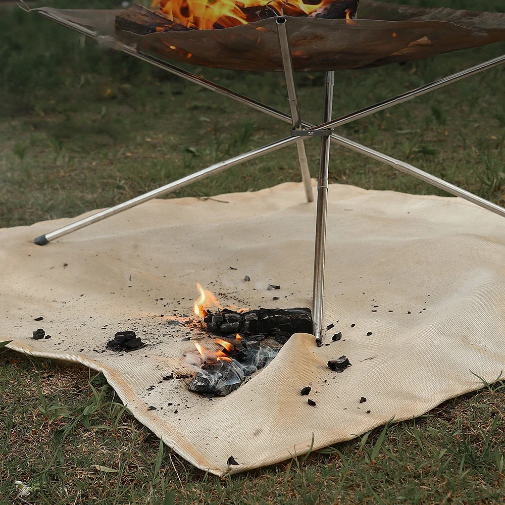 Outdoor Camping Fireproof Clot - đánh giá và giá Fire Blanket Kitchen
