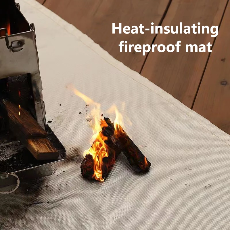 Outdoor Camping Fireproof Clot - đánh giá và giá Fire Blanket Kitchen