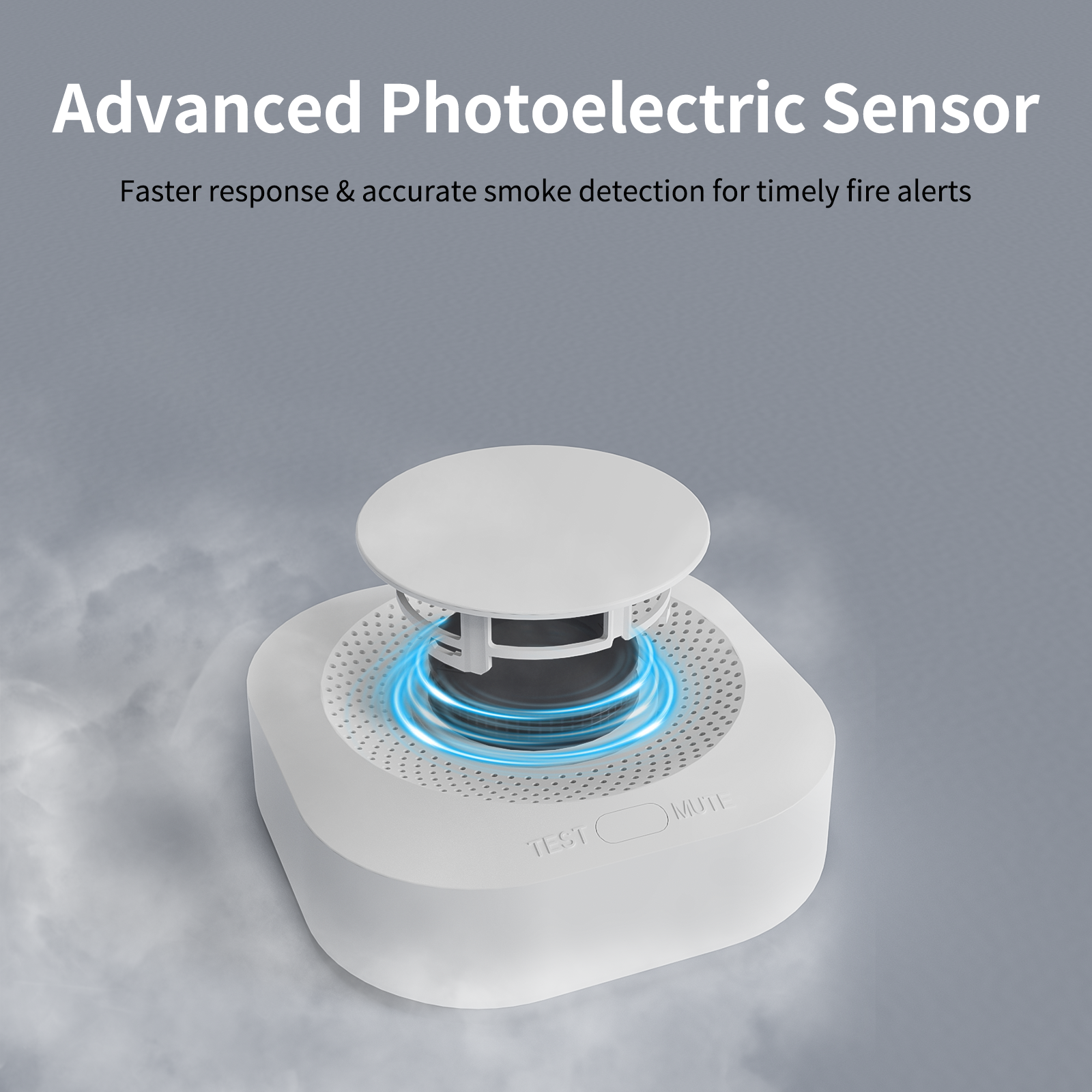 Tuya WiFi Smoke Detector 90dB  - đánh giá và giá Smoke Detector Interconnected