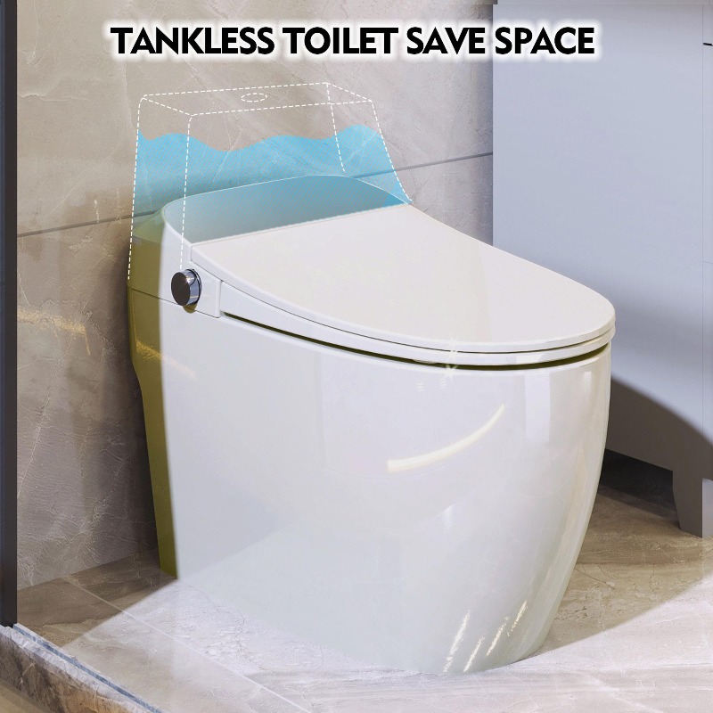 Heated Seat Smart Toilet, One  - đánh giá và giá Power Outage Light