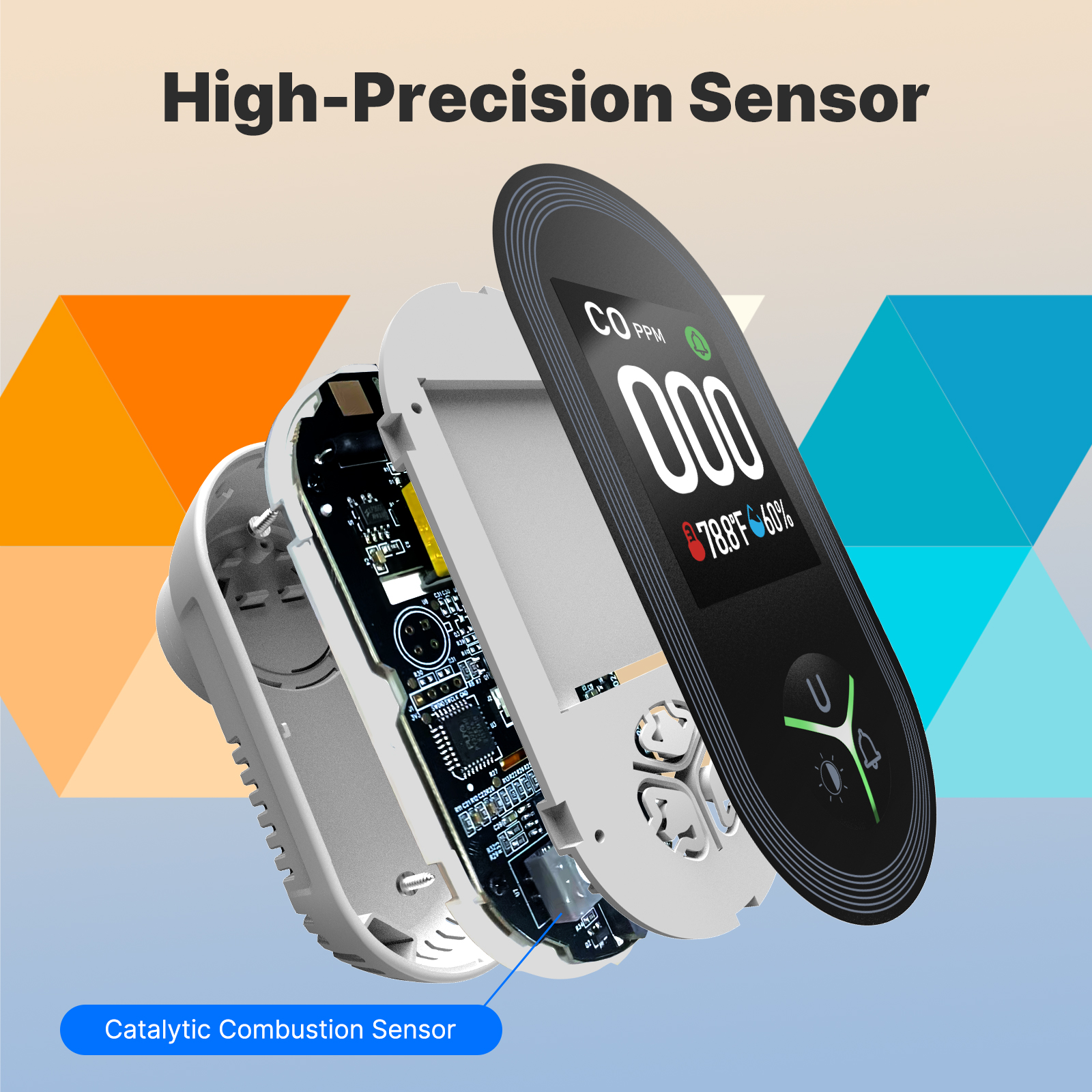 MOES 3-in-1 Plug-in CO Detecto - đánh giá và giá Co Detector Plug