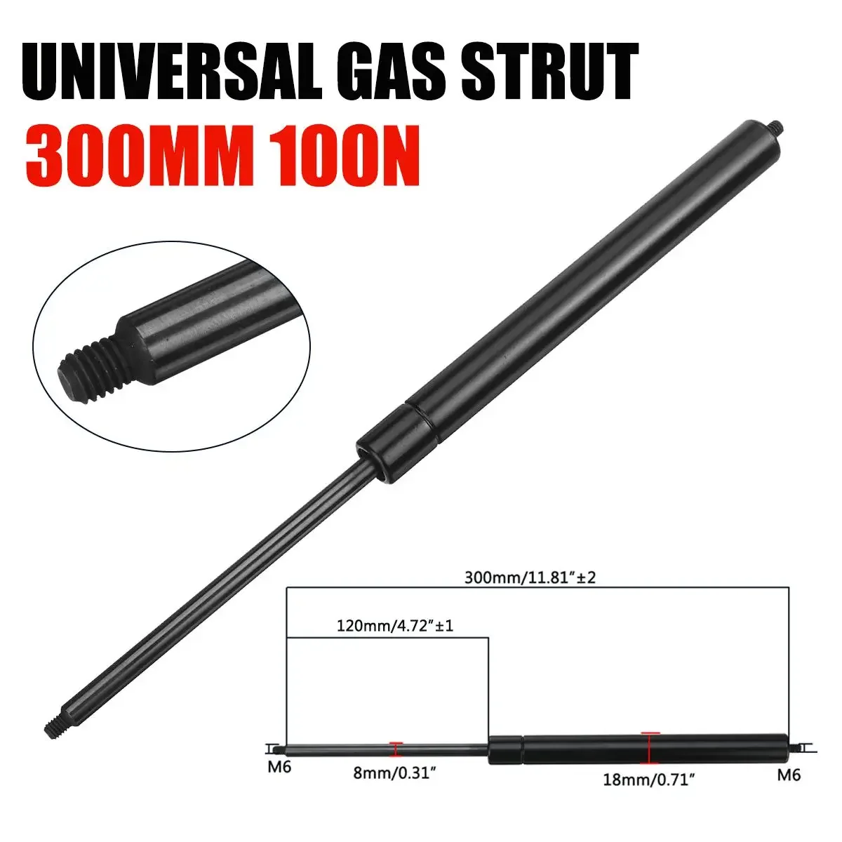 2pcs 200-500mm 100N 8mm Car Ga - đánh giá và giá Window Lock Bar