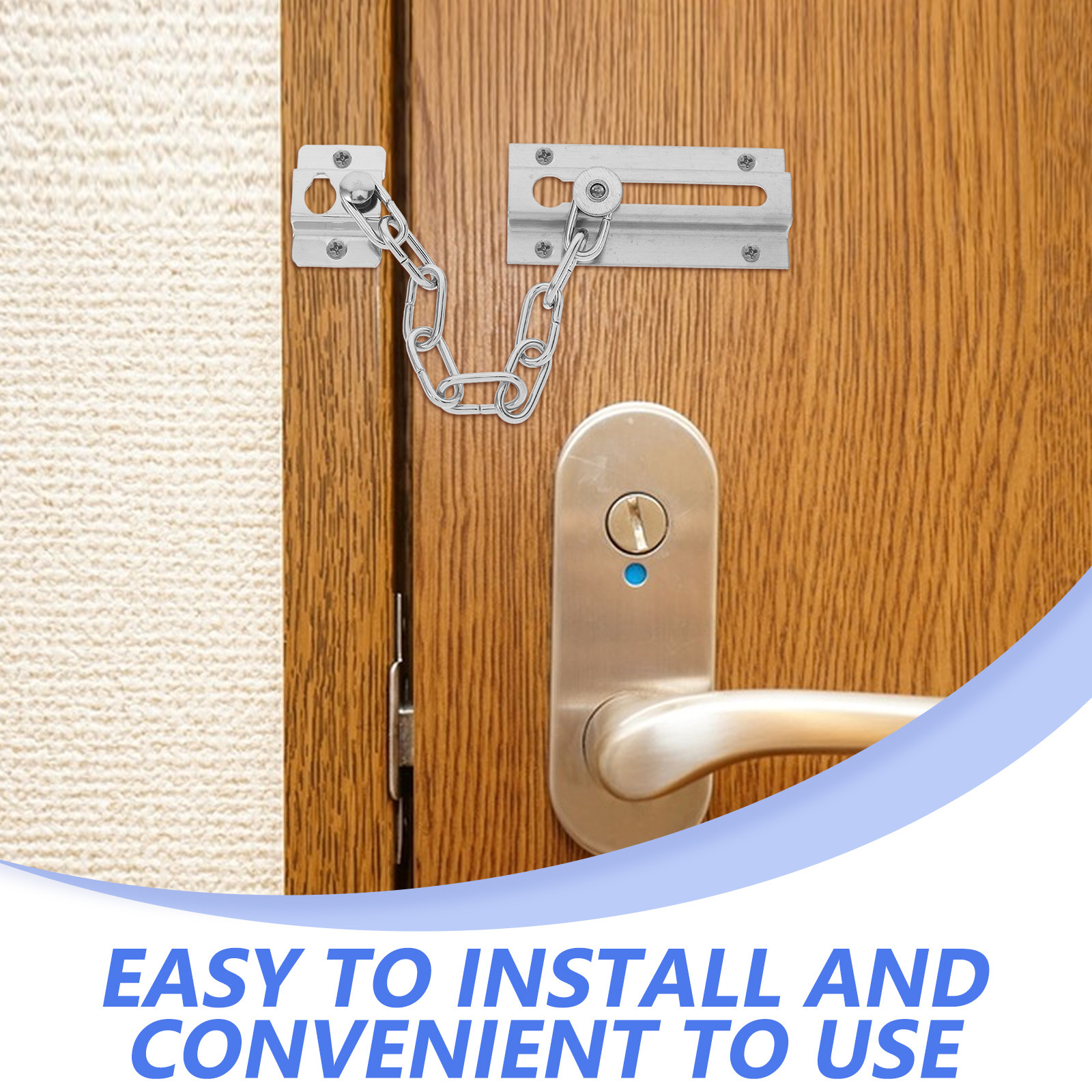 Chain Lock Door Stopper Anti T - đánh giá và giá Security Chain Door