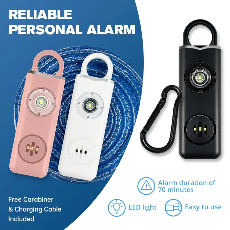 Women's 130dB Personal Safety  - đánh giá và giá Personal Alarm Keychain