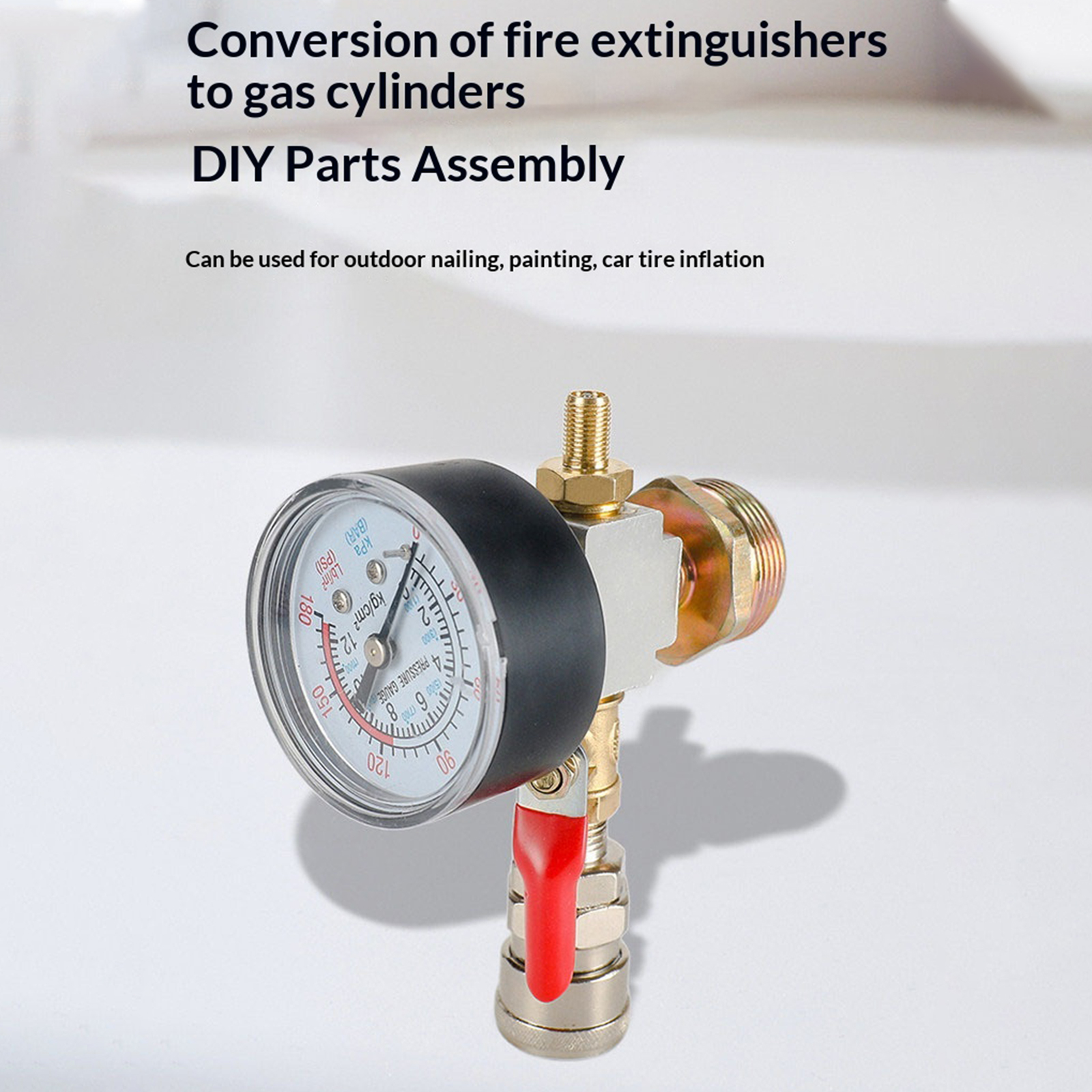 Small Air Tank Pressures Adapt - đánh giá và giá Fire Extinguisher Small