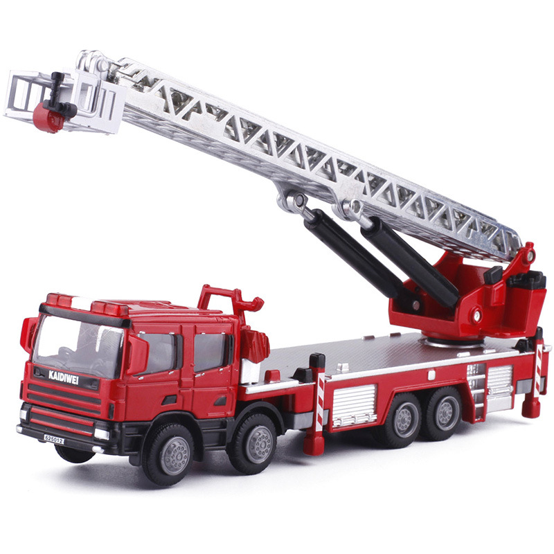 Alloy 1:50 ladder fire engine  - đánh giá và giá Fire Escape Ladder
