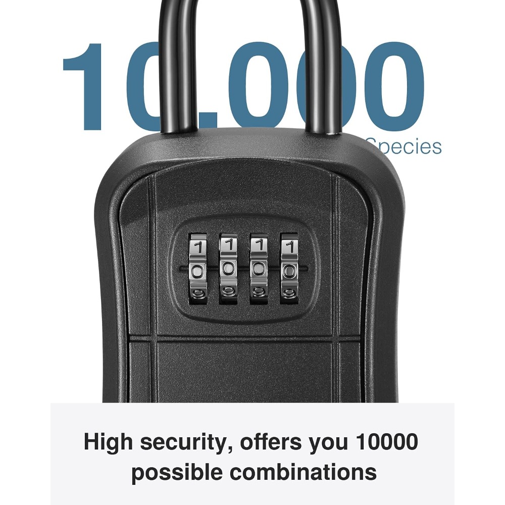 Key Lock Box, Portable Combina - đánh giá và giá Lockbox Key Secure