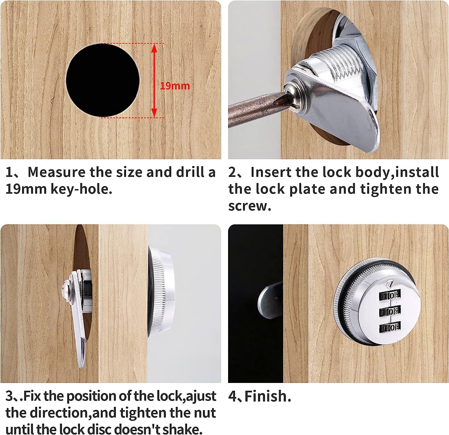 Combination Cabinet Cam Lock,  - đánh giá và giá Medicine Cabinet Lock