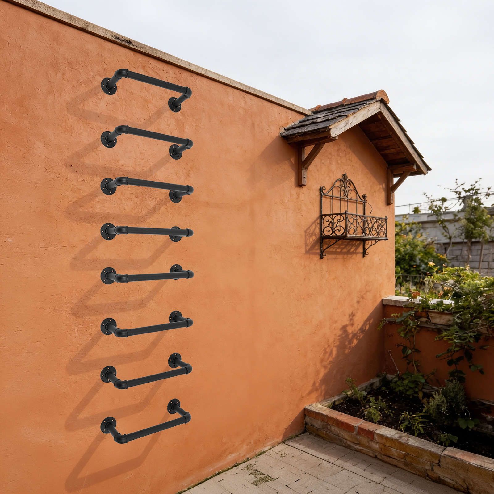 Essential Wall-mounted Ladder, - đánh giá và giá Fire Escape Ladder