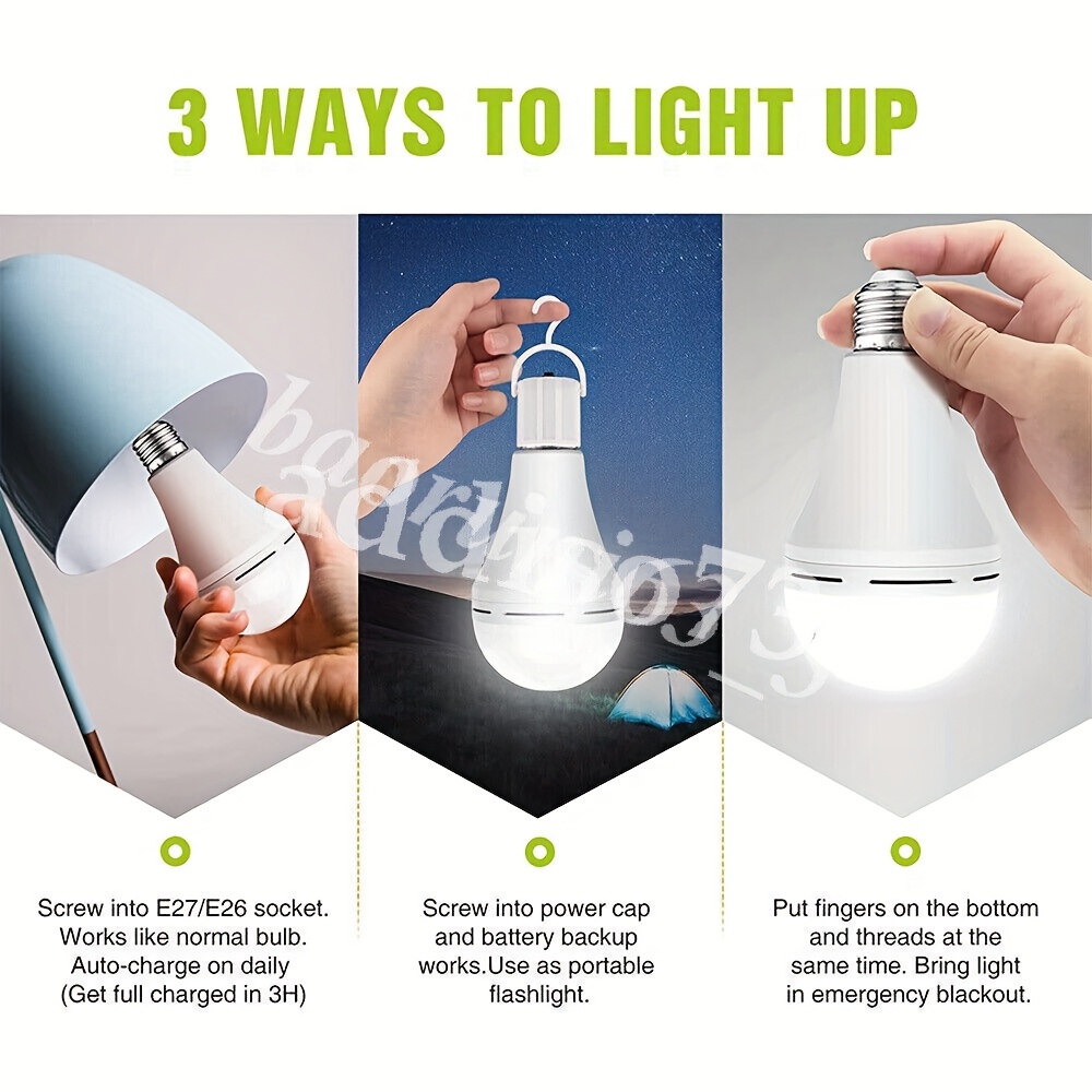 Emergency Light Bulb for Power - đánh giá và giá Power Outage Light