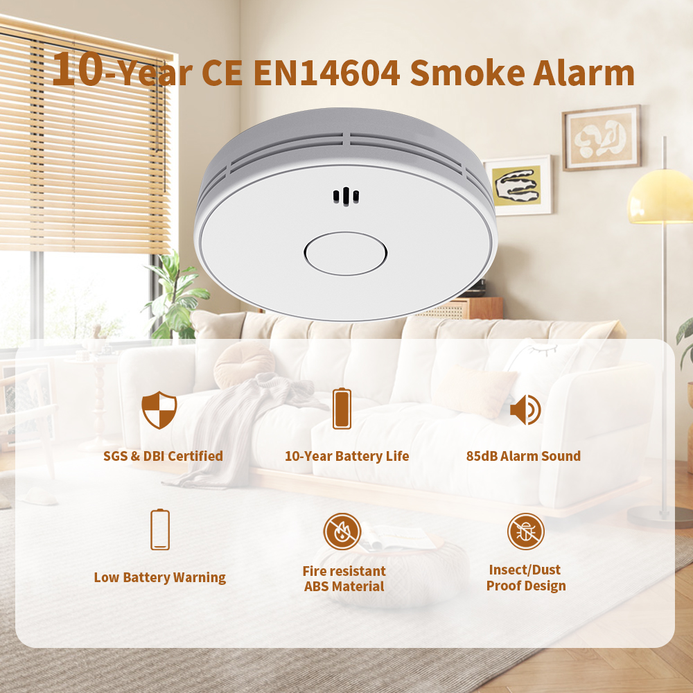 V-Come Standalone Smoke Alarms - đánh giá và giá Smoke Detector Interconnected