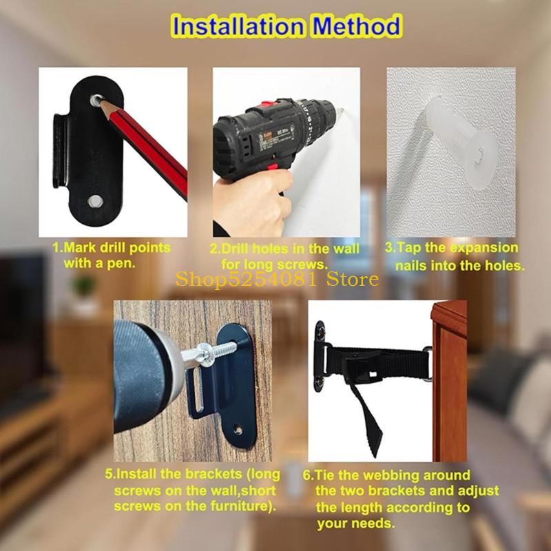 AXYC Anti Fall Stabilizing Str - đánh giá và giá Earthquake Anchor Strap