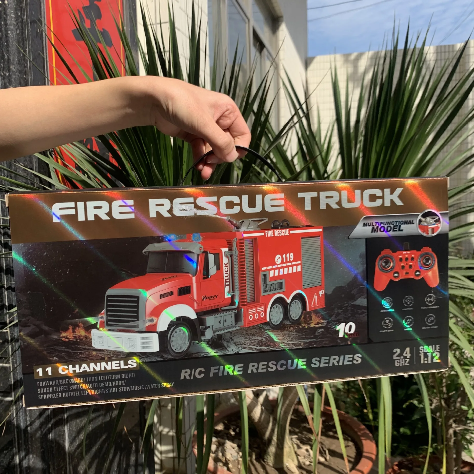 2.4G 11CH Remote Control Ladde - đánh giá và giá Fire Escape Ladder