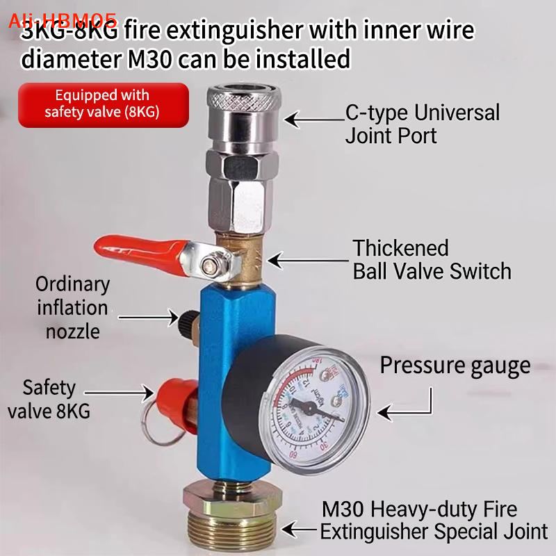 (HB05)Small Air Tank Pressure  - đánh giá và giá Fire Extinguisher Small