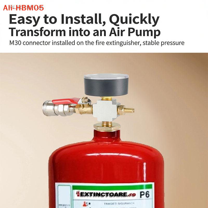 (HB05)Small Air Tank Pressure  - đánh giá và giá Fire Extinguisher Small