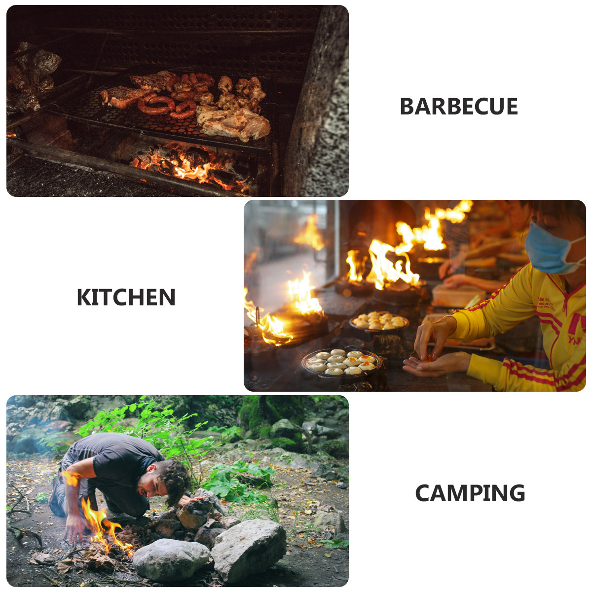 1Pcs Fire Retardant Fabric Fir - đánh giá và giá Fire Blanket Kitchen