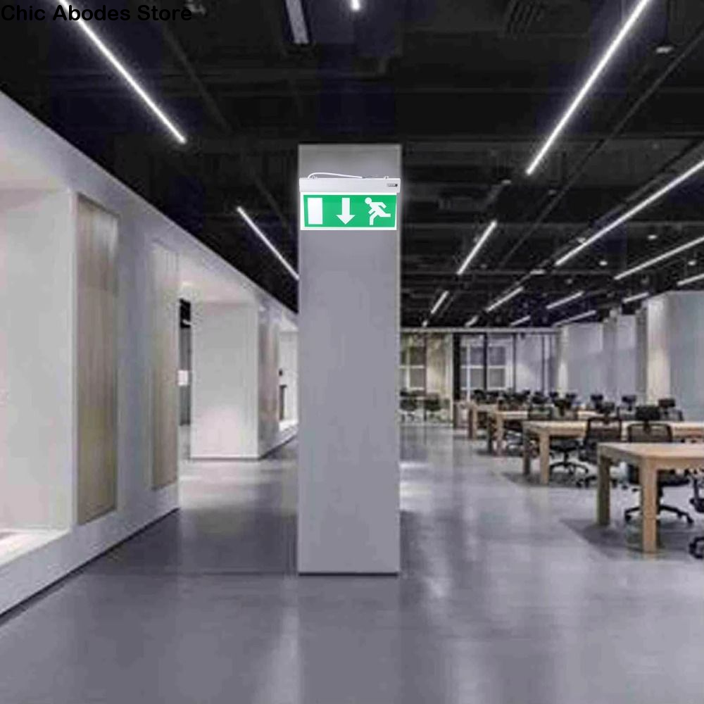 110-240V Commercial LED Emerge - đánh giá và giá Emergency Exit Sign