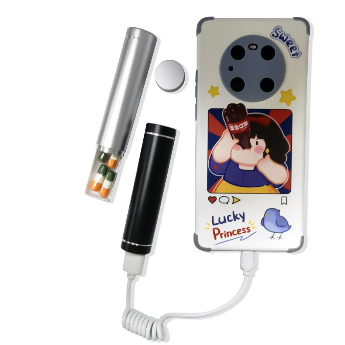 Camouflage Mini Power Bank Sig - đánh giá và giá Medicine Cabinet Lock
