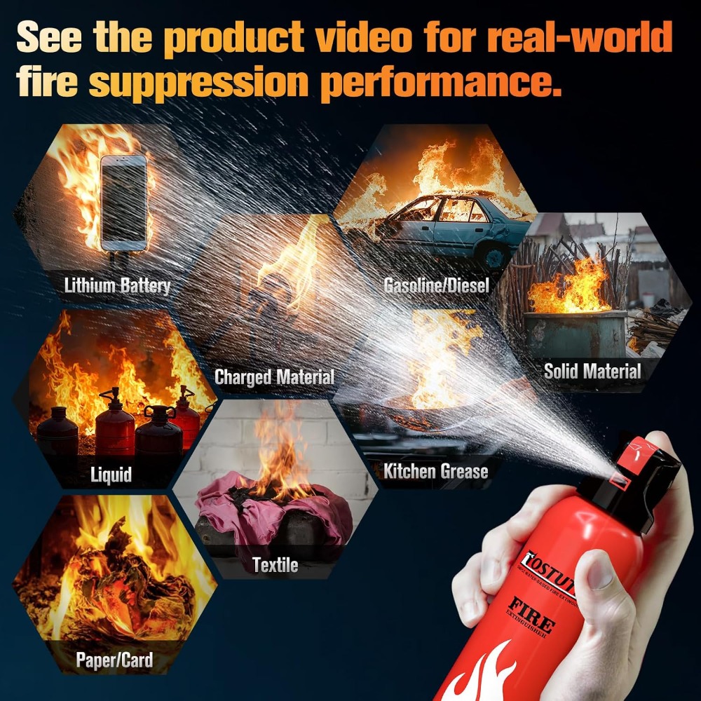 8-IN-1 Fire Extinguisher for H - đánh giá và giá Fire Extinguisher Small