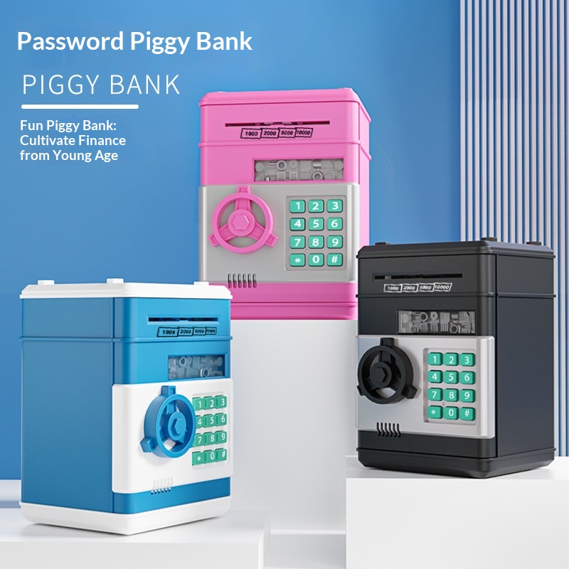 Creative Kids Piggy Bank Autom - đánh giá và giá Lockbox Key Secure