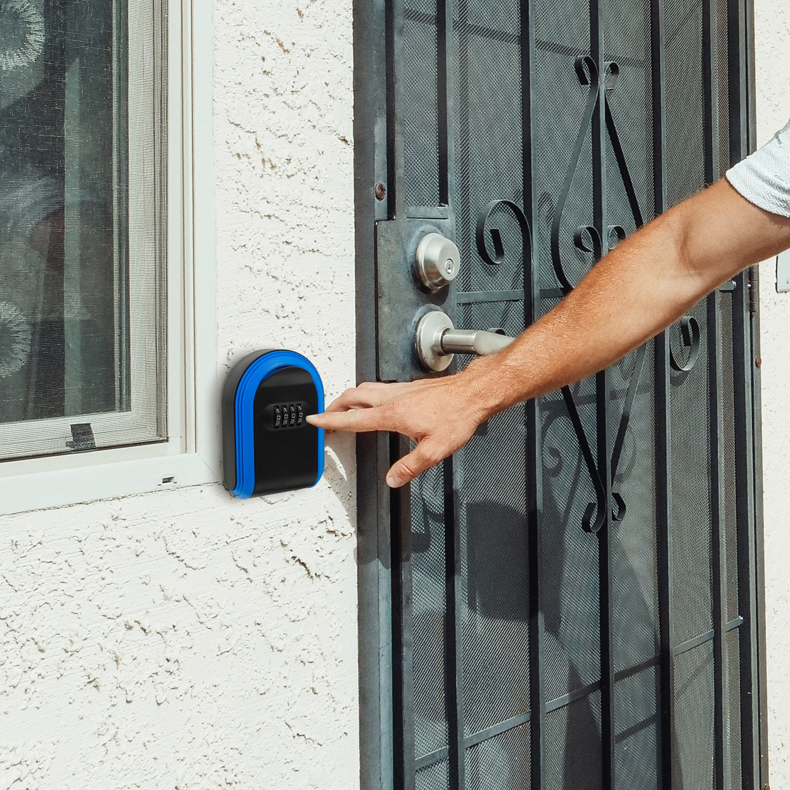 Key Lock Box Wall Mount Plasti - đánh giá và giá Lockbox Key Secure