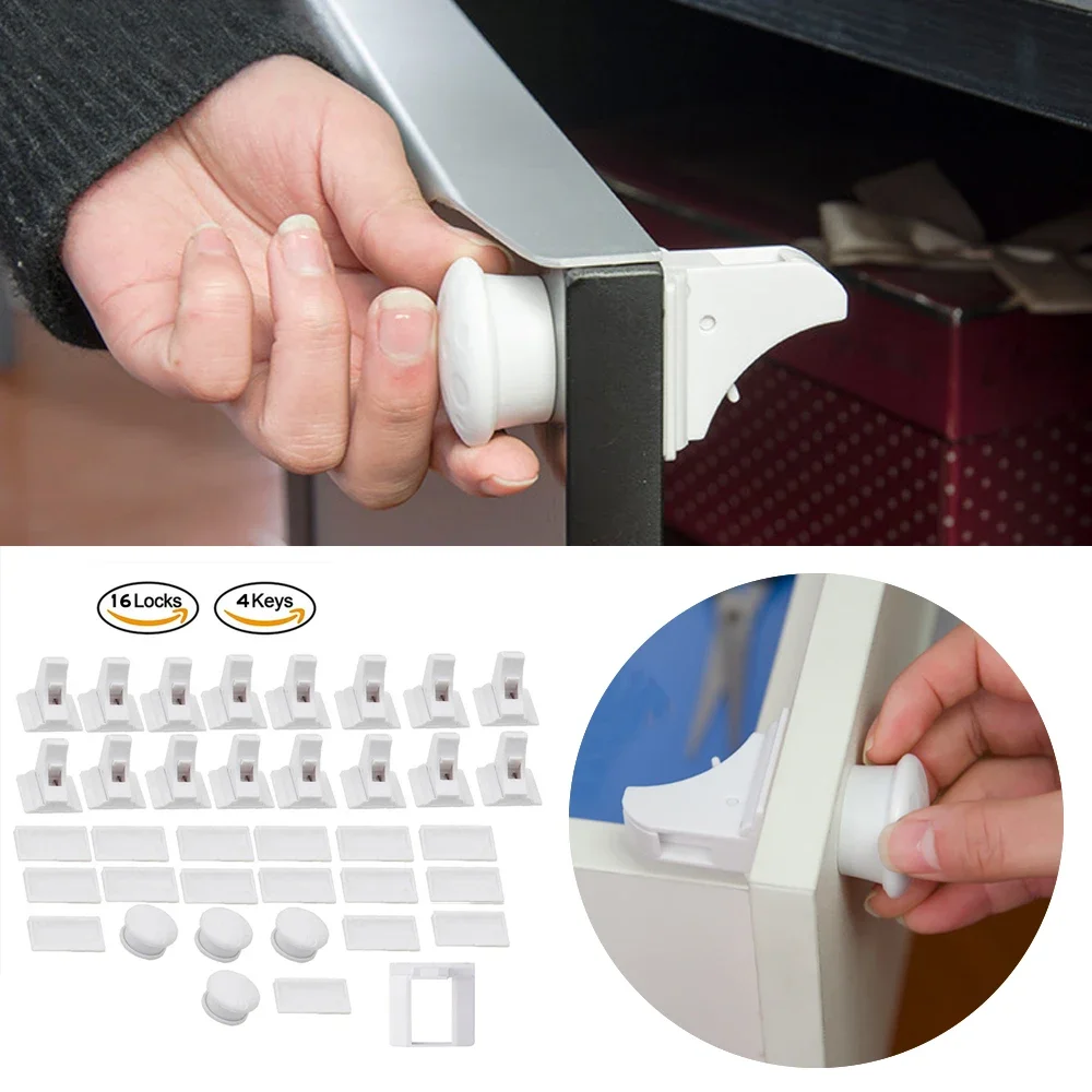 Baby Safety Lock Invisible Loc - đánh giá và giá Medicine Cabinet Lock